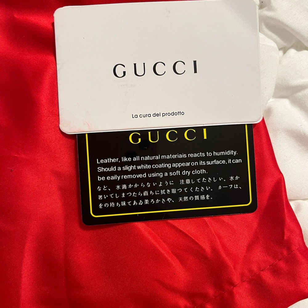 Gucci Red Satin Fabric